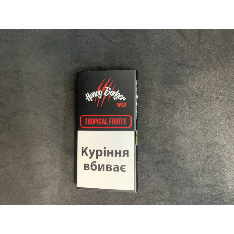ТАБАК HONEY BADGER WILD ТРОПИЧЕСКИЕ ФРУКТЫ 40 ГР