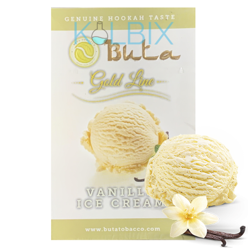 ТАБАК BUTA GOLD LINE VANILLA ICE CREAM (ВАНИЛЬНОЕ МОРОЖЕННОЕ)