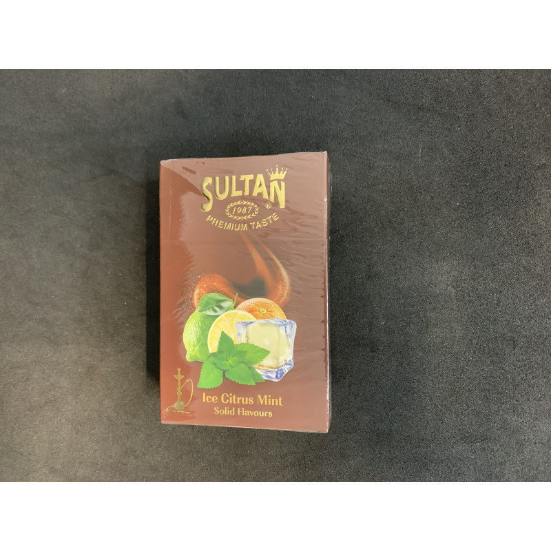 ТАБАК SULTAN ICE CITRUS MINT