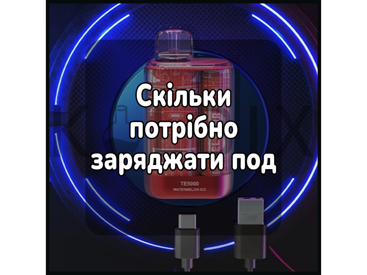 Скільки потрібно заряджати под