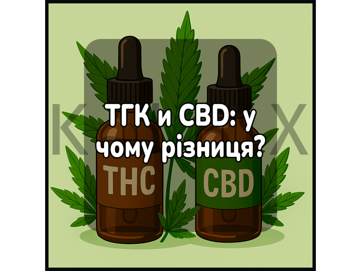 ТГК и CBD: в чем разница?