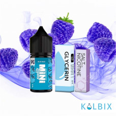 Набор для самозамеса Mini Liquid  30 мл 50 мг со вкусом голубой малины