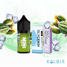 Набор для самозамеса Mini Liquid  30 мл 50 мг со вкусом кактуса с холодком