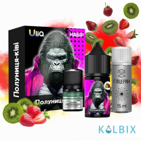 Набор для самозамеса Uliq 30 мл 50 мг со вкусом клубники и киви