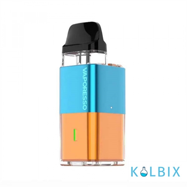 Pod-система Vaporesso Xros Cube (Original) в синем и оранжевом цвете