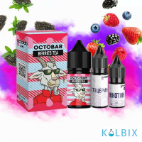 Набор для самозамеса Octo Bar NFT Salt 30 мл 65 мг со вкусом ягодного чая