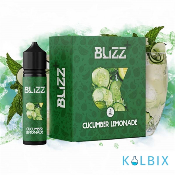 Набор для самозамеса Blizz Plus Organic 60 мл 3 мг со вкусом лимонада с огурцом