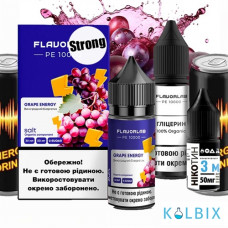 Набор для самозамеса Flavorlab PE 10000 Strong 30 мл 50 мг со вкусом энергетика с виноградом