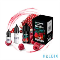 Набір для самозамішування OctoBar Strong 15 мл 65 мг зі смаком граната та малини