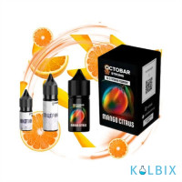 Набір для самозамішування OctoBar Strong 15 мл 65 мг зі смаком манго та цитрусу