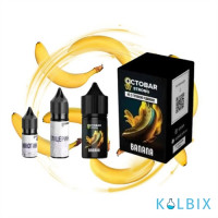 Набір для самозамішування OctoBar Strong 15 мл 65 мг зі смаком банана