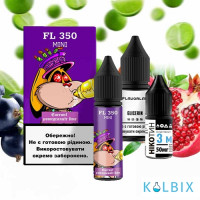 Набір для самозамішування FL350 Mini 15 мл 50 мг зі смаком смородини, граната, лайма