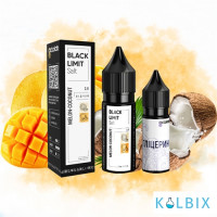 Набір для самозамісу Black Limit 15 мл 65 мг зі смаком дині та кокосу