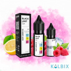 Набор для самозамеса Black Limit 15 мл 65 мг со вкусом малина и лимона с холодком