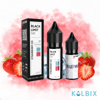 Набор для самозамеса Black Limit 15 мл 65 мг со вкусом клубники с холодком