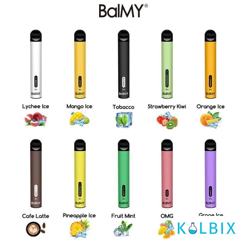 ОДНОРАЗОВАЯ POD-СИСТЕМА BALMY DISPOSABLE POD DEVICE 50 МГ ( ORIGINAL ) НА 500 ЗАТЯЖЕК