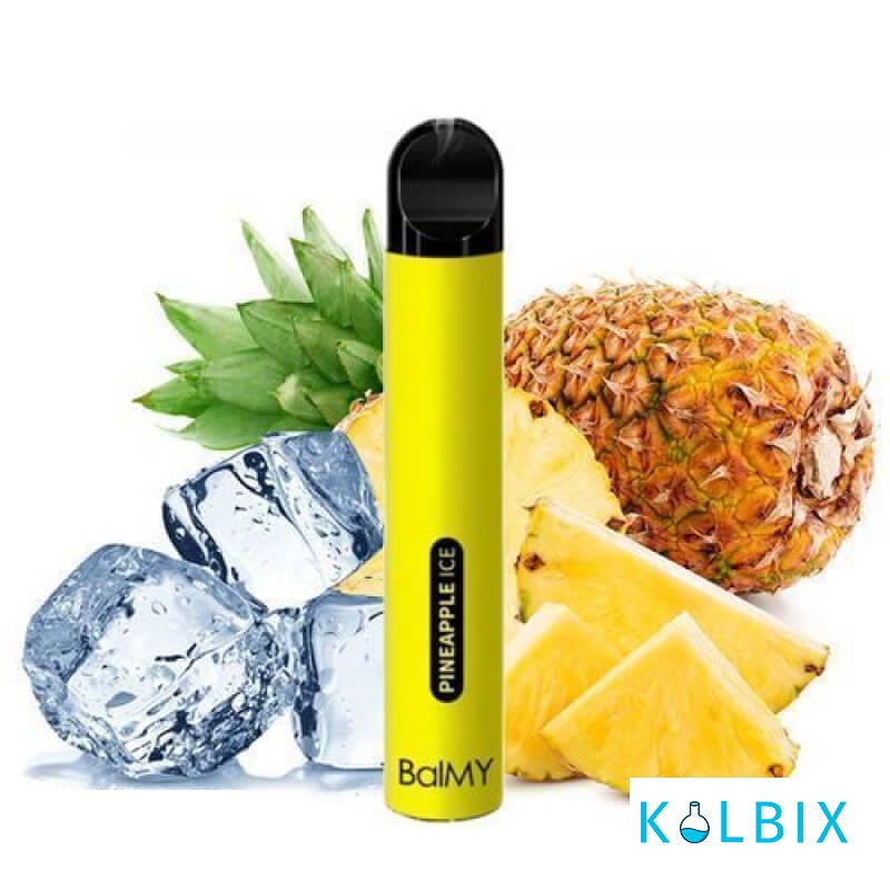 ОДНОРАЗОВАЯ POD-СИСТЕМА BALMY DISPOSABLE POD DEVICE 50 МГ PINEAPPLE ICE ( ORIGINAL ) НА 500 ЗАТЯЖЕК СО ВКУСОМ АНАНАСА