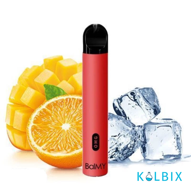 ОДНОРАЗОВАЯ POD-СИСТЕМА BALMY DISPOSABLE POD DEVICE 50 МГ OMG ( ORIGINAL ) НА 500 ЗАТЯЖЕК СО ВКУСОМ ТРОПИЧЕСКИХ ФРУКТОВ