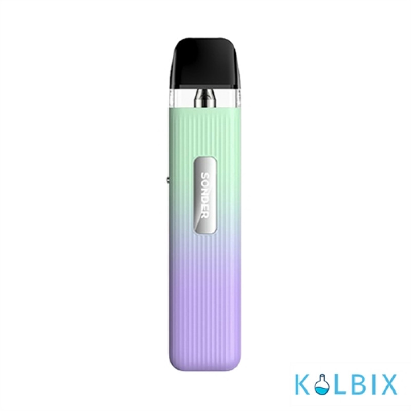 Стартовий набір Geekvape Sonder Q Kit (Original) – у зелено-фіолетовому кольорі.