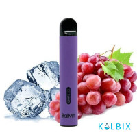 ОДНОРАЗОВАЯ POD-СИСТЕМА BALMY DISPOSABLE POD DEVICE 50 МГ GRAPE ICE ( ORIGINAL ) НА 500 ЗАТЯЖЕК СО ВКУСОМ ВИНОГРАДА