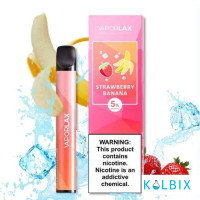 ОДНОРАЗОВАЯ POD-СИСТЕМА VAPORLAX - BANANA STRAWBERRY ( ORIGINAL ) НА 800 ЗАТЯЖЕК СО ВКУСОМ БАНАНА И КЛУБНИКИ