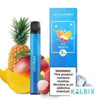 ОДНОРАЗОВАЯ POD-СИСТЕМА VAPORLAX - ICY FRUITS ( ORIGINAL ) НА 800 ЗАТЯЖЕК СО ВКУСОМ ТРОПИЧЕСКИХ ФРУКТОВ