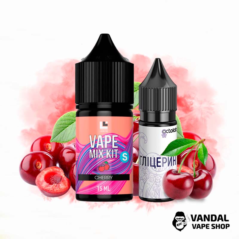 Набор Vape Mix Kit C 30 мл 50 мг со вкусом вишни