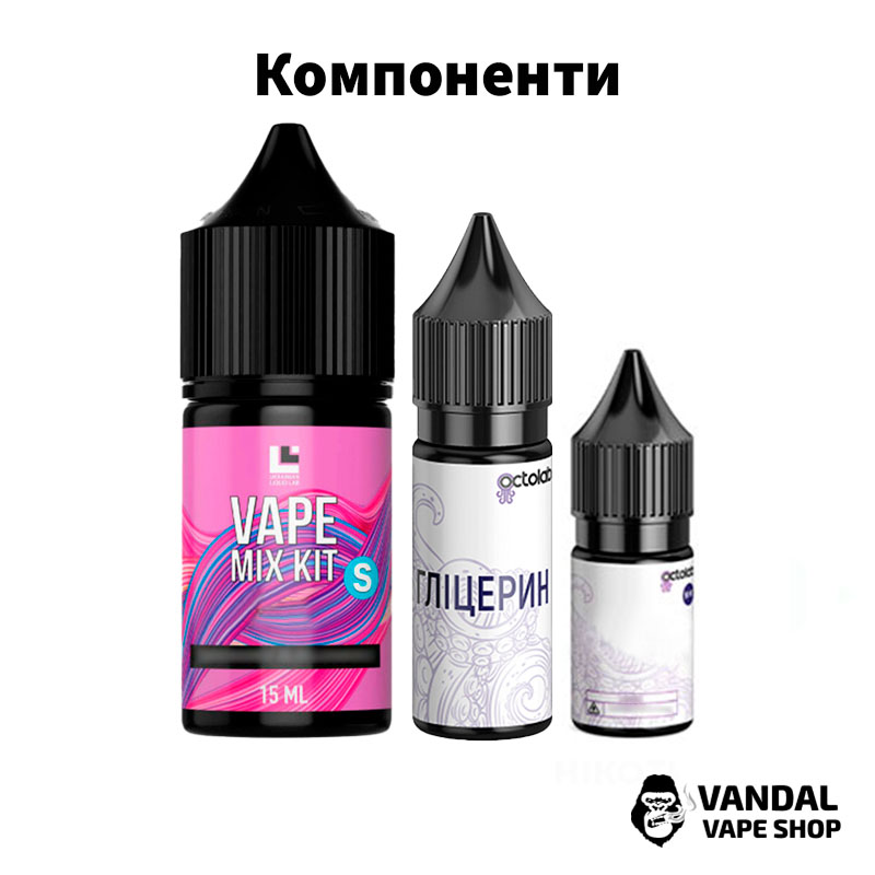 Набор Vape Mix Kit C 30 мл 50 мг со вкусом вишни