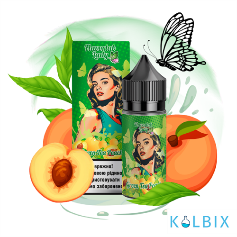 Набор для самозамеса Flavorlab Lady 30 мл со вкусом зеленого персикового чая