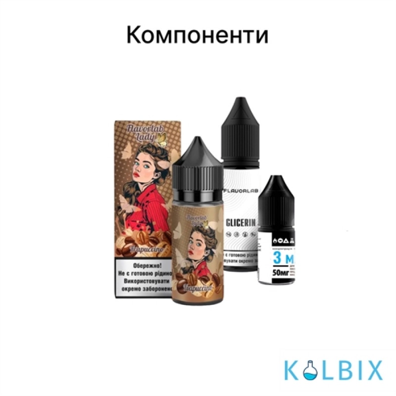 Набір для самозамісу Flavorlab Lady 30 мл смак лимонаду з динею та полуницею