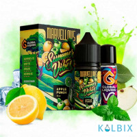 Набор для самозамеса Marvellous Summer Vibes 30 мл 50 мг - со вкусом сочного яблока, лимона с нотами пряностей и сладкого сидра.