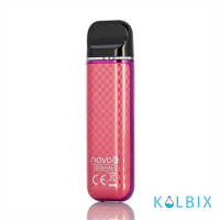 SMOK Novo 3 Pod System Kit 25W 800mAh в расцветке "Purple Red Carbon Fiber"