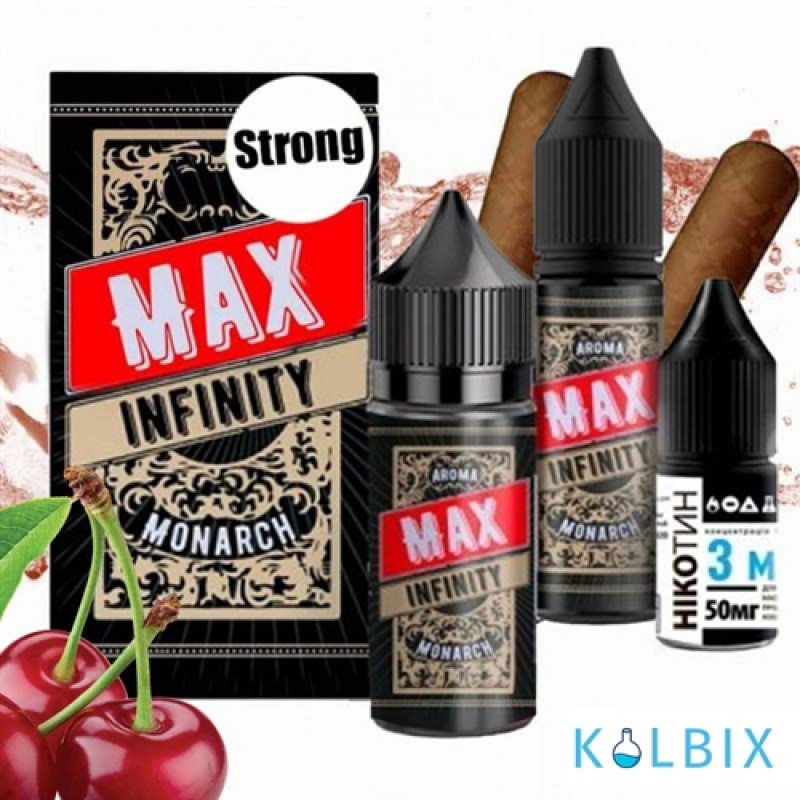 Набор для самозамеса Infinity MAX Strong 30 мл 50 мг со вкусом сигары с вишней