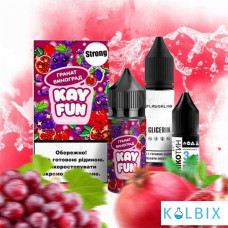 Набор для самозамеса Kayfun Strong 30 мл 50 мг со вкусом граната и винограда