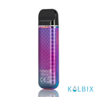 SMOK Novo 3 Pod System Kit 25W 800mAh в расцветке "Color Carbon Fiber"