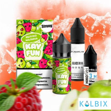 Набор для самозамеса Kayfun Strong 30 мл 50 мг со вкусом малины и яблока