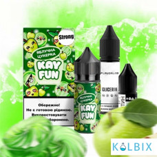 Набор для самозамеса Kayfun Strong 30 мл 50 мг со вкусом конфеты с яблоком