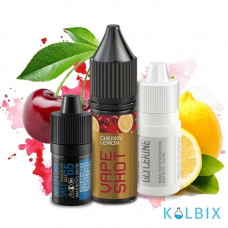 Набір для самозамішування Vape Shot 15 мл 65 мг зі смаком вишні та лимона