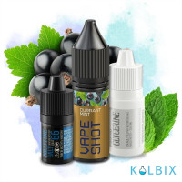 Набор для самозамеса Vape Shot 15 мл 65 мг со вкусом смородины и мяты