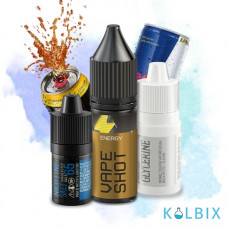 Набір для самозамішування Vape Shot 15 мл 65 мг зі смаком енергетика