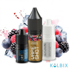 Набір для самозамішування Vape Shot 15 мл 65 мг зі смаком холодних ягід