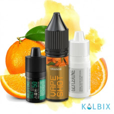 Набір для самозамішування Vape Shot 15 мл 50 мг зі смаком апельсину
