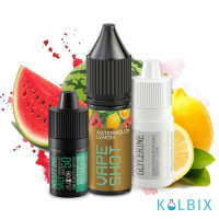 Набір для самозамісу Vape Shot 15 мл 50 мг зі смаком кавуна та лимона