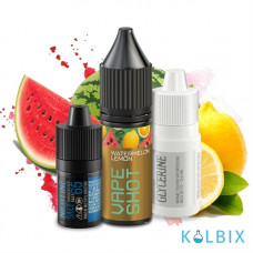 Набір для самозамісу Vape Shot 15 мл 65 мг зі смаком кавуна та лимона
