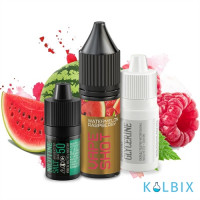 Набор для самозамеса Vape Shot 15 мл 50 мг со вкусом арбуза и малины