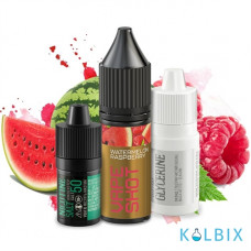 Набір для самозамісу Vape Shot 15 мл 50 мг зі смаком кавуна та малини
