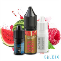 Набір для самозамісу Vape Shot 15 мл 65 мг зі смаком кавуна та малини