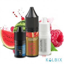 Набір для самозамісу Vape Shot 15 мл 65 мг зі смаком кавуна та малини