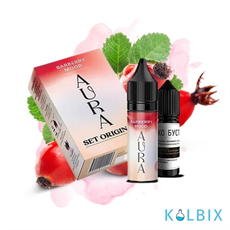 Набор для самозамеса Aura Original 15 мл 30 мг - с вкусом барбариса.