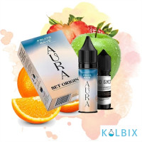 Набор для самозамеса Aura Original 15 мл 30 мг - с вкусом апельсина, клубники, яблока с льдом